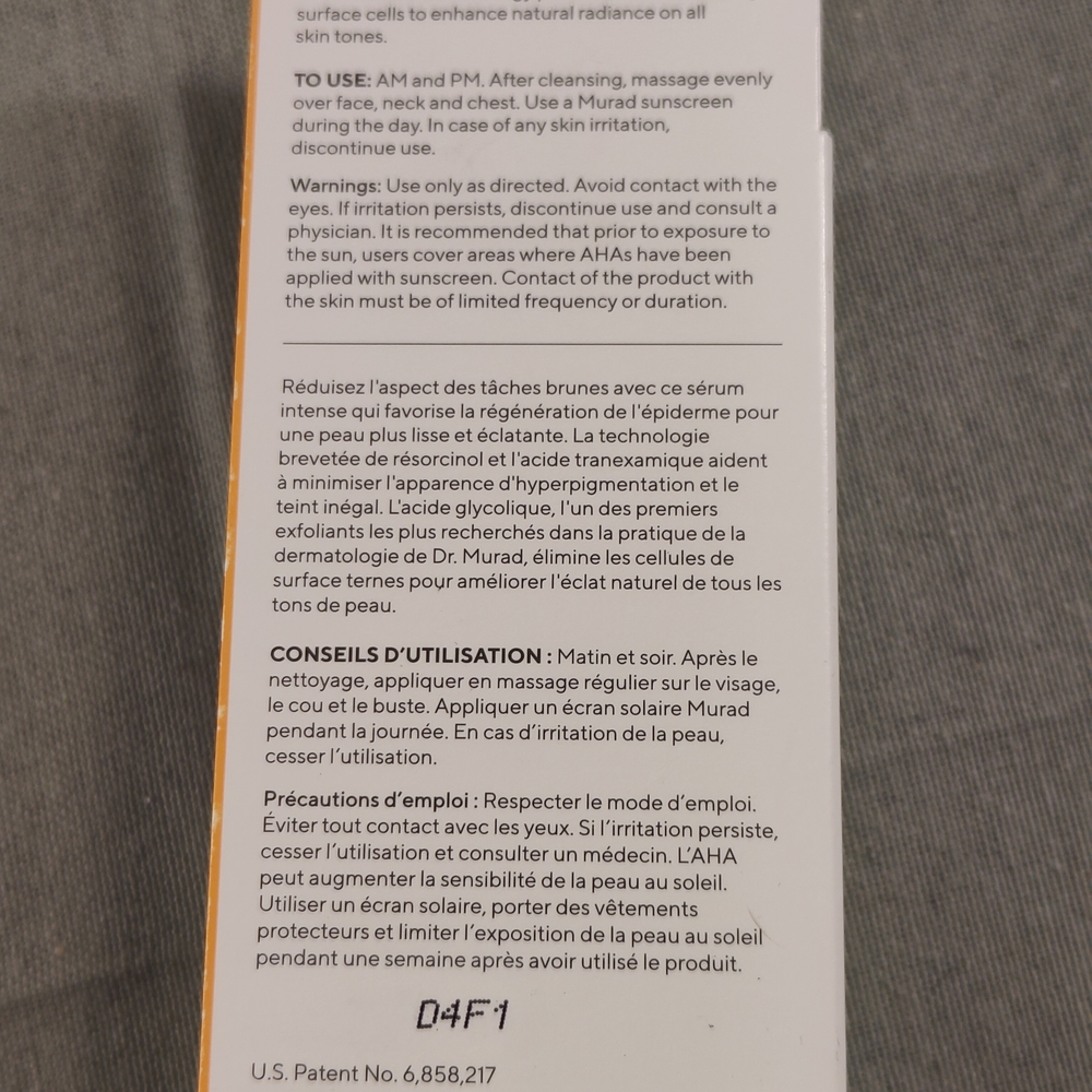 NWT NEVER OPENED Murad Rapid Dark Spot Correcting Serum DELUXE SAMPLE - Picture 3 of 6